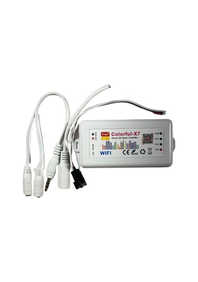 DoraLed 5-24V Zigbee - Tuya Destekli WiFi Kontrollü RGB-RGBW Pixel Led Kontrol Devresi Müzik Modlu