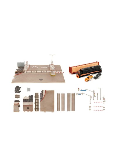Jada Fast & Furious Nano Train Scene Diorama
