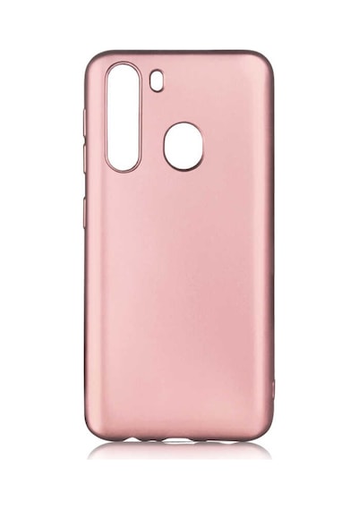 Samsung Uyumlu Galaxy A21 Kılıf Zore Premier Silikon Kapak Saks Mavi