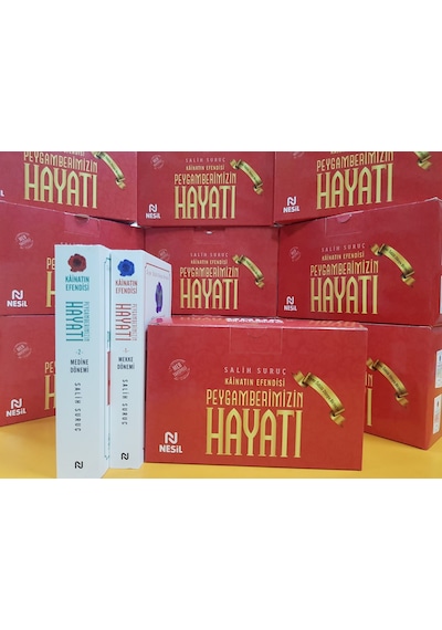 Nesil Yayınları Kainatın Efendisi Peygamberimizin Hayatı 1-2-Cilt N11.5196