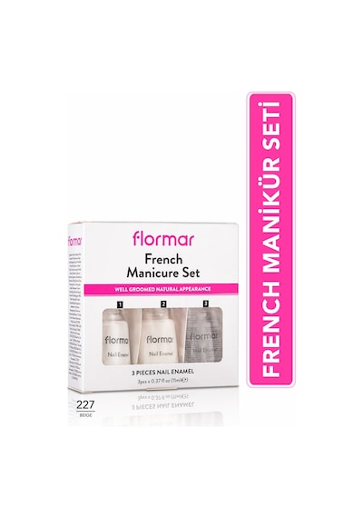 Flormar Fransız Manikür Seti - French Manicure Set - 227 - 8690604116003