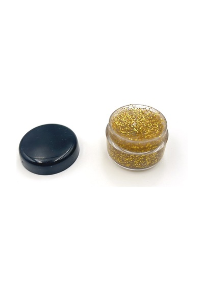 Artikel Ay ve Yıldız Desenli Party Glitter Makyaj Simi Gold 5 ML