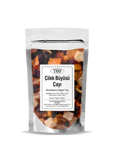 Tos The Organic Spices Çilek Büyüsü Çayı 100 G