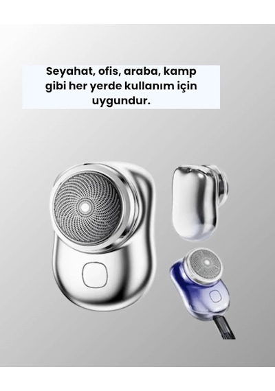 Diyar-ı Fırsat Tüm Vücut Bölgelerinde Kullanılabilen Küçük Boy Tıraş Cihazı