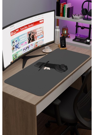 V For Vendetta V5 90x40 Xxl Gaming Kauçuk Kaymaz Taban Mouse Pad Fare Altlığı