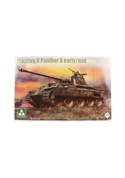 Takom 2175, 1/35 Pzkpfwg.v Panther A Orta Sınıf Erken-orta Dönem Tankı Plastik Maketi