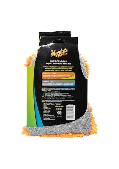 Meguiars Hibrit Seramik Çift Yönlü Yıkama Eldiveni 19 x 3 x 32 CM