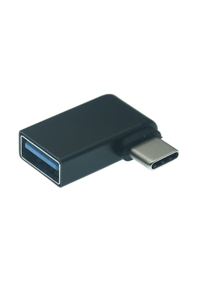 Type C 3.1 To Usb 3.0 Şarj 90 Dirsek Köşe Çevirici 4658A Adaptör