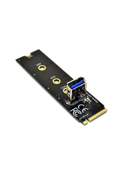 4444 M2 To Usb 3.0 Pci-E M.2 Ngff 1X 16A Adaptör Çevirici Ekspres