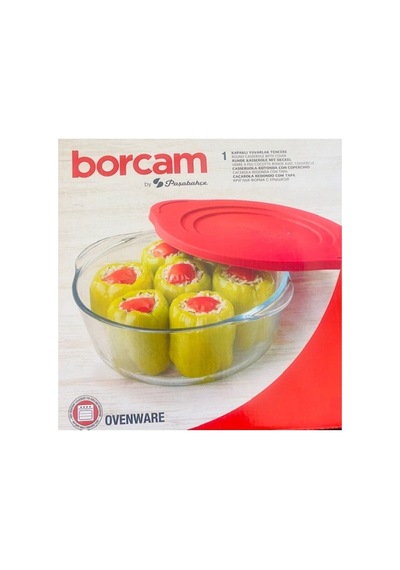 2 Adet 59001 Plastik Kapaklı Yuvarlak Borcam