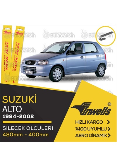 Suzuki Alto Muz Silecek Takımı 1994-2002 İnwells N11.2081