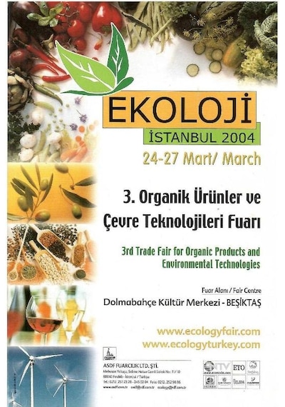 Ekoloji 3.organik Ürünler Ve Çevre Teknolojileri Fuarı - 3rd Trade Fair For Organic Products And Environmental Technologies