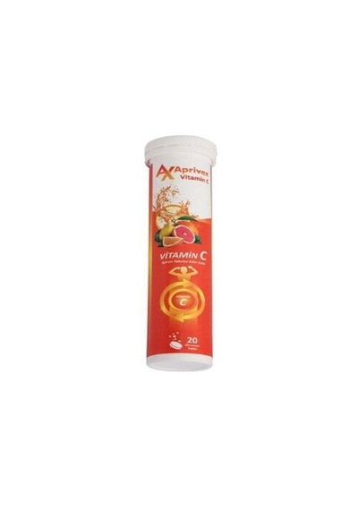 Aprivex Vitamin C 500mg - 20 Efervesan Tablet