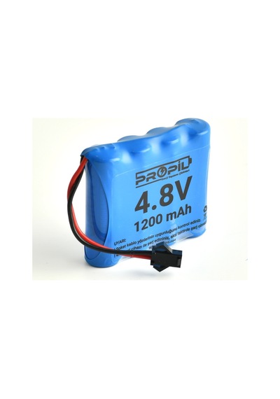4.8v 1200mah Oyuncak Araba Pili Siyah Soket