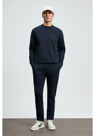 Lufian Grand Erkek Sweatshirt 112030192 Lacivert