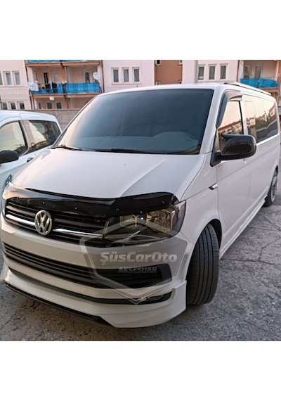 Vw Transporter T6 - T7 2010-2022 Uyumlu Batman Yarasa Ayna Kapağı Piano Black Abs Plastik 00 Şüscaroto Aksesuar