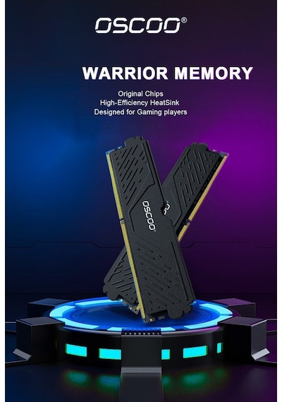 Oscoo Black Warrior E500 32GB 5600MHZ CL46 Ddr5 1.1V Ram