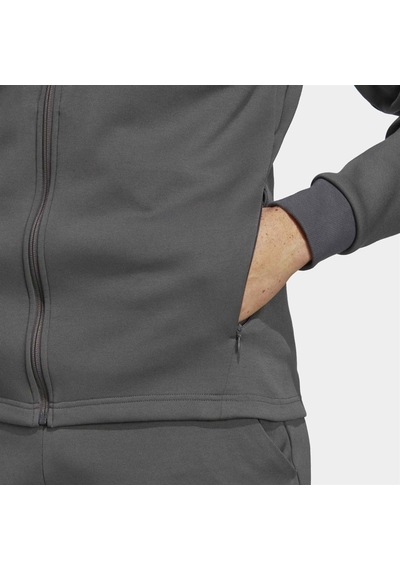 Adidas Designed For Gameday Full Zip Erkek Sweatshirt 001