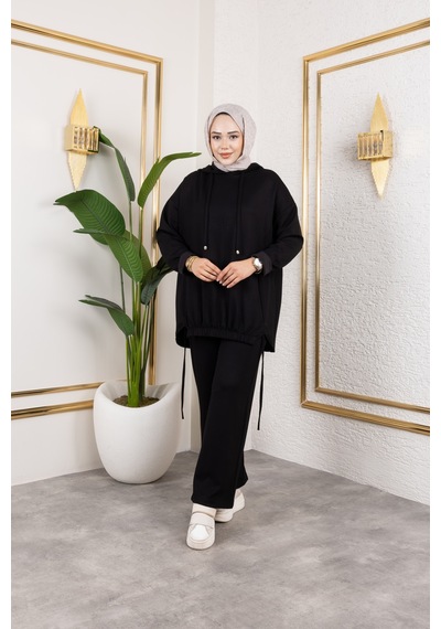 Nevayla Moda Yeni Sezon Spor Modal Takım Siyah