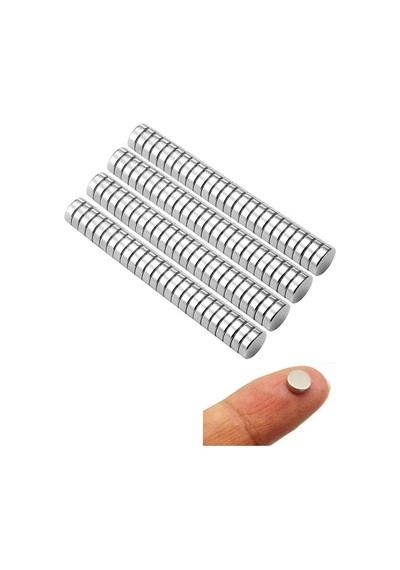 Mıknatıs Yuvarlak D15x3 Mm - 4 Adet - Deney Mıknatısı