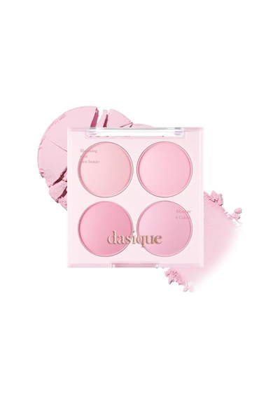 Karıştırılabilir Renk Tonlarına Sahip 4lü Allık Blending Mood Cheek 08 Blueberry Sorbet Çok Renkli