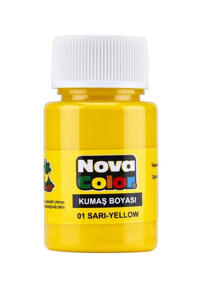 Nova Color Kumaş Boyası Şişe-Sarı