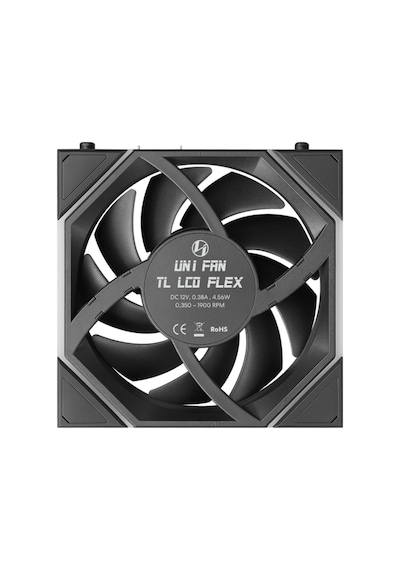 Lian Li Unı Fan Tl Lcd Flex 1x120mm Siyah Kasa Fanı Azaz0llı0137