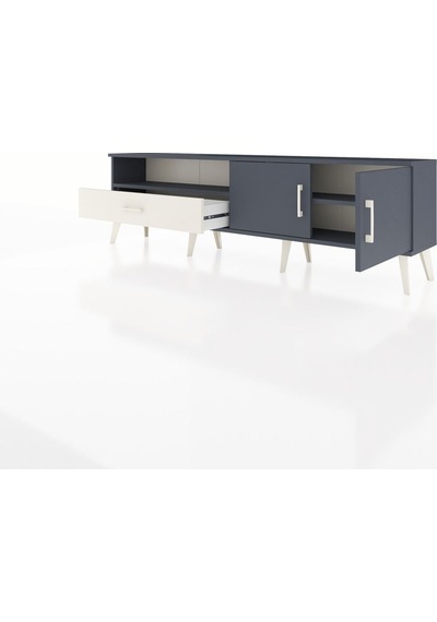 Arges Tv Ünitesi 2 Raflı Tek Çekmeceli 2 Kapaklı 176x30x51 Antrasit-antrasit/aytaşı Antrasıt/aytası Arges Tv Ünitesi 2 Raflı Tek Çekmeceli 2 Kapaklı 176x30x51 Antrasit-antrasit/aytaşı Antrasıt/aytası