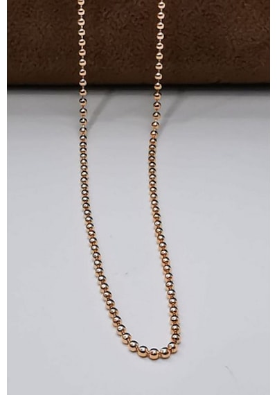 Omar Silver Unisex Top Tırnak Makası 1,5 Mm Rose Gümüş Kolye Zinc