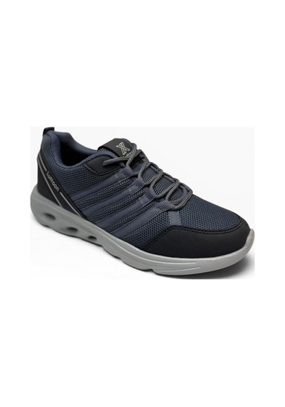 Luttoon 4138-26 Anorak Fashıon Erkek Sneaker Füme Siyah