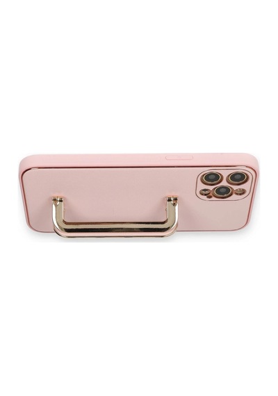 Newface Apple iPhone Uyumlu 12 Pro Kılıf Coco Elit Kapak Semeglbl - 59 - Pembe