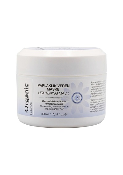 Organic Colour Systems Blonde Parlaklık Veren Maske Lightening Maske 300 Ml