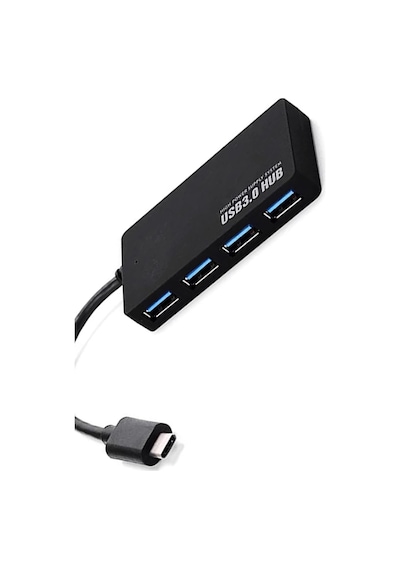 Type-c To 4 Port Usb 3.0 Hub Çoklayıcı Adaptör Yüksek Hızlı Dönüştürücü Usb 3.0 Hub 4 Port Çoğaltıcı