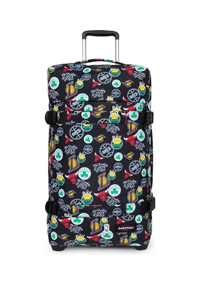 X Nba Transit'r M Orta Boy İki Tekerlekli Valiz Nba Team Pattern