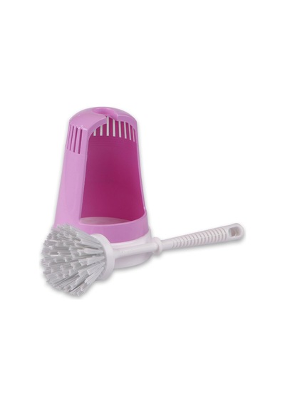 Flora Klasik Tuvalet Fırçası F026 Soft Pembe
