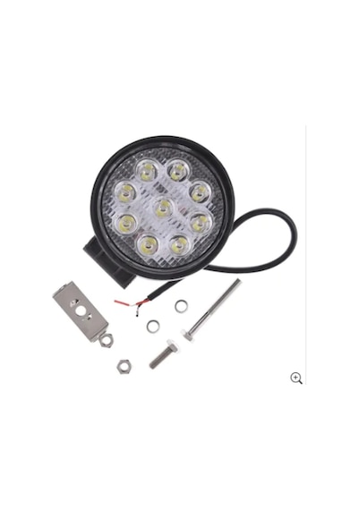 4 Adet 9 Led Off Road Sis Farı Sis Lambası Gemi Tekne Yat Farı