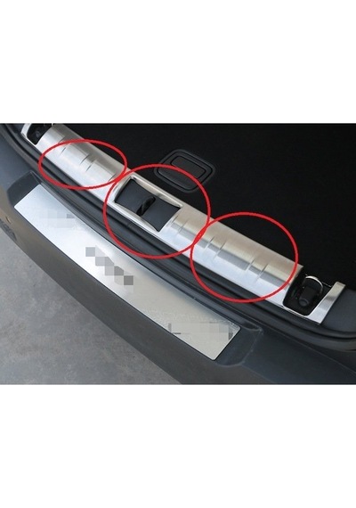 Jeep Renegade Bagaj İç Eşiği Paslanmaz P.Çelik Krom
