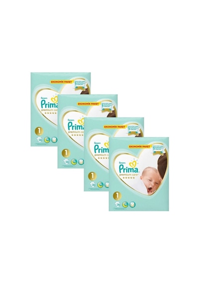 Prima Bebek Bezi Premium Care 1 Numara Yenidoğan 4 x 70 280 Adet 4'lü