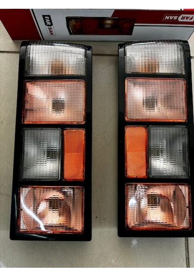 Tofaş Slx Stop Lambası Şeffaf Soluk Stop Farsan Tofaş Stop Eskitilmiş Slx Soluk Stop
