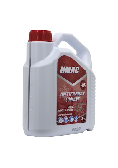H-Mac Kırmızı Antifriz -40 Derece 3 Lt