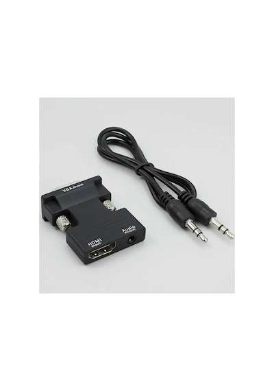 Lunatic 9944 Ses Destekli Hdmı To Vga Monitör Çevirici Adaptör Uyumlu Hdmı Bağlantı Tipi 4499