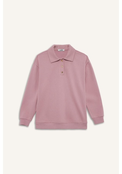 Defacto Regular Fit Polo Yaka İçi Yumuşak Tüylü Kalın Sweatshirt Tunik F3085ax25wnbr277 Bordo-br277 Defacto Regular Fit Polo Yaka İçi Yumuşak Tüylü Kalın Sweatshirt Tunik F3085ax25wnbr277 Bordo-br277