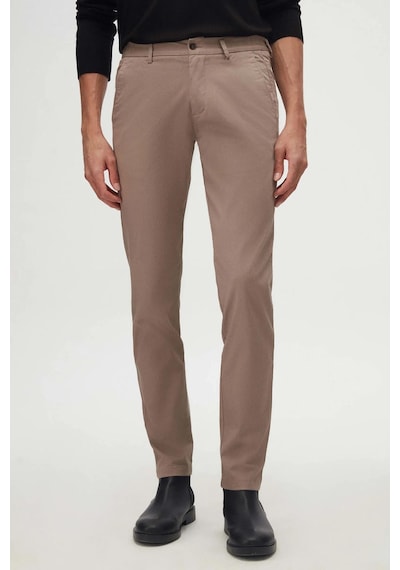 Classics Men Avasar Erkek S.kahve Regular Fit Keten Pantolon 7272 Sütlü Kahve