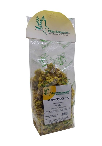 Altın Otu Çiçeği Ölmez Çiçek Doğal 25 Gr Paket