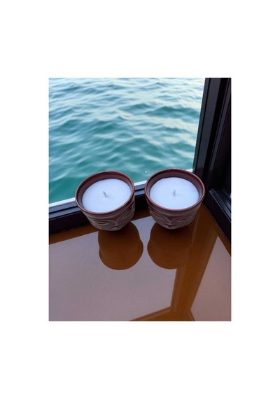 Loa Candle Co Okyanus Kokulu El Yapımı Soya Mum Beyaz - 717844006 Beyaz