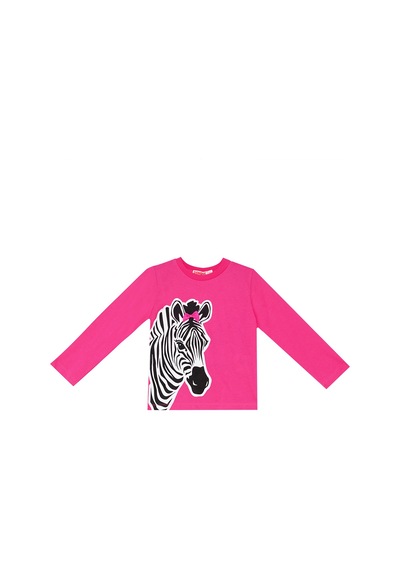 Zebra Fashion Kız Çocuk Kışlık T-shirt Pantolon Takım