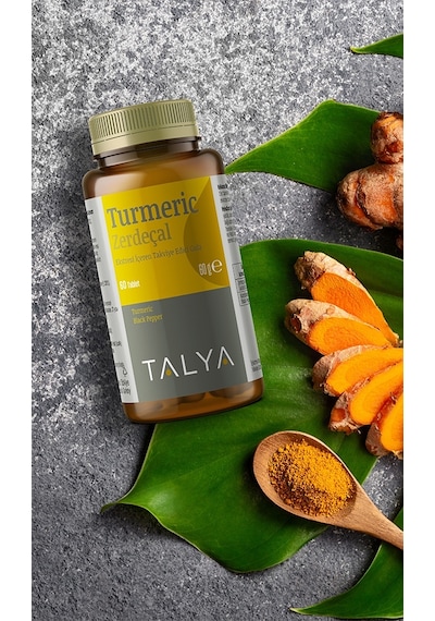 Talya Turmeric Zerdeçal Eki İçeren Takviye Edici Gıda 60 Tablet