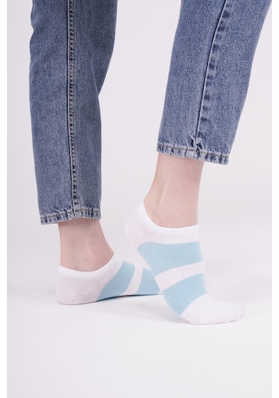 The Socks Company 3 Çift Kadın Patik Çorap Çok Renkli