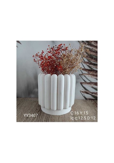 Yy3407-kedi Dili Saksı 16x15cm, Yy3407, Silikon Kalip Tüm Modelle
