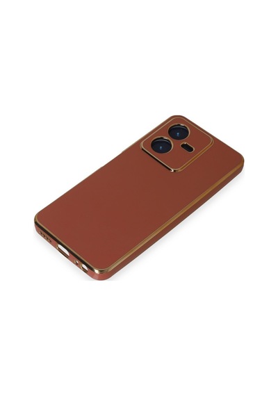 Vivo Y22 2022 Uyumlu Kılıf Volet Silikon - Kırmızı